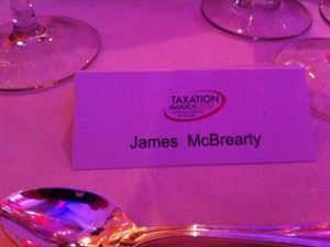 Taxation Awards Dinner 2012 Table
