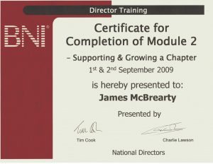 James McBrearty, Director Consultant for BNI
