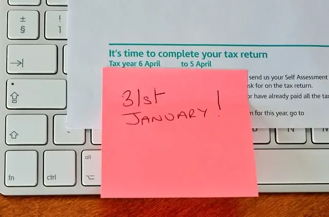 31st January 2019 HMRC tax deadlines