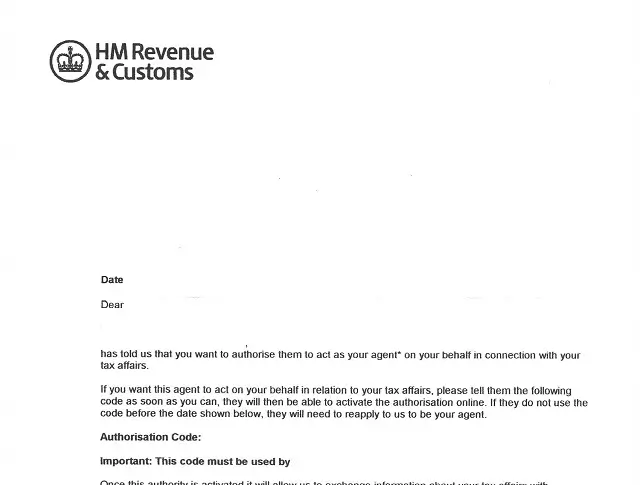 HMRC New Agent Authorisation