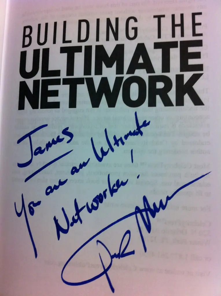 Building the Ultimate Network, by Dr Ivan Misner