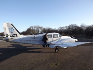 G-LIZZ Twin Engine Aircraft