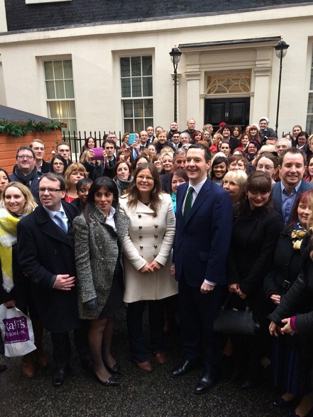 Small Business Saturday Group Downing Street