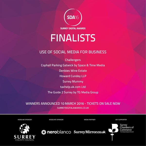 Social Media for business finalists SDA2016