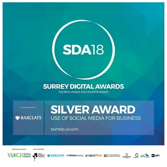 Winner at the 2018 Surrey Digital Awards