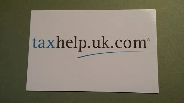 taxhelp 2015 business card